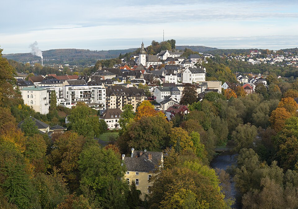 Innenstadt von Arnsberg, Nordrhein-Westfalen – Region für Umzugsunternehmen-Vergleich