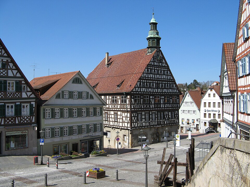 Stadtbild Backnang, Baden-Württemberg – Umzugsfirmen und Umzugsservice in der Region