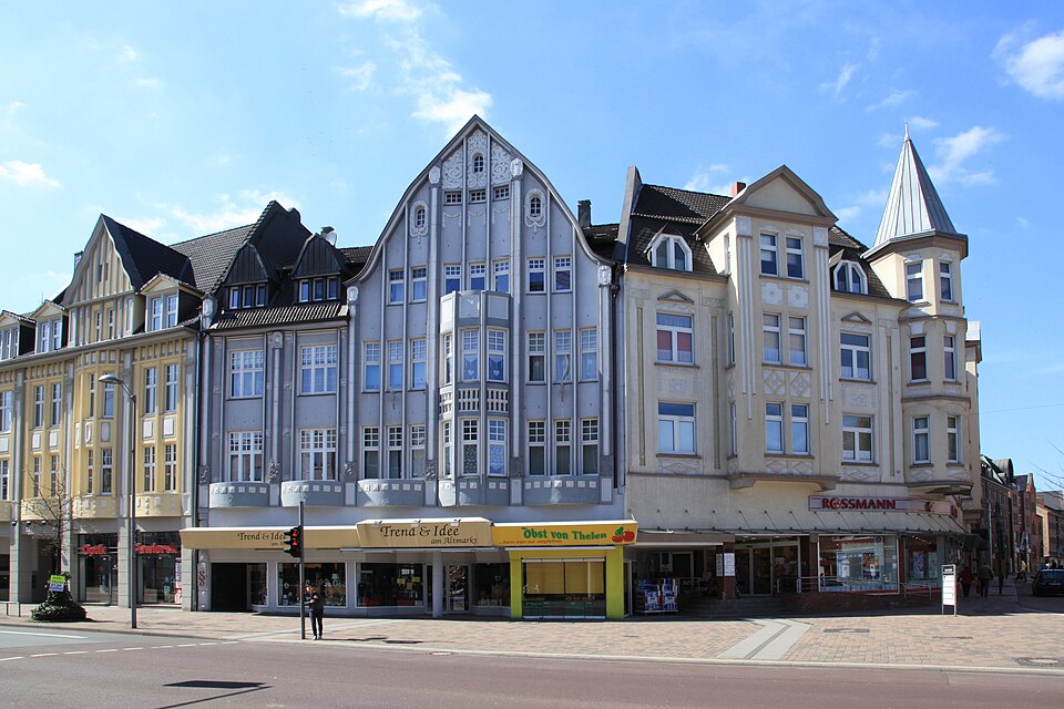 Stadtansicht von Bottrop in Nordrhein-Westfalen – Umzugsunternehmen und Umzugsfirmen vor Ort finden