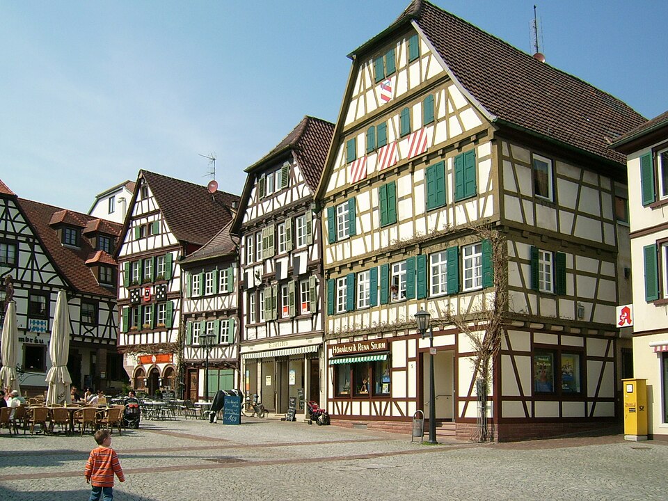Innenstadt von Bretten, Baden-Württemberg – Region für Umzugsunternehmen-Vergleich
