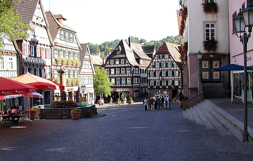 Stadtansicht von Calw in Baden-Württemberg – Umzugsunternehmen und Umzugsfirmen vor Ort finden