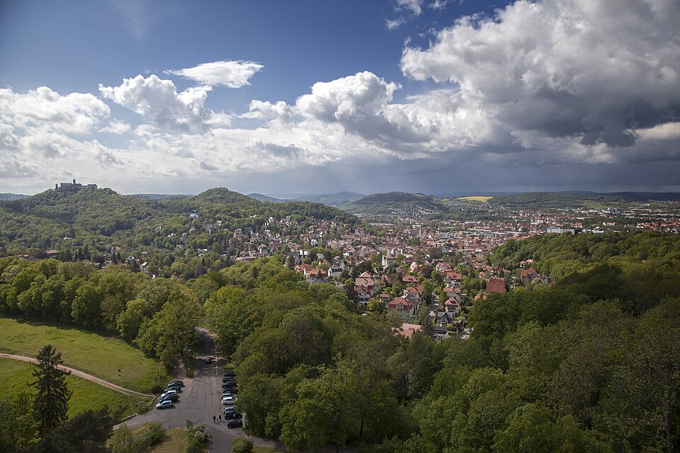 Stadtbild Eisenach, Thüringen – Umzugsfirmen und Umzugsservice in der Region