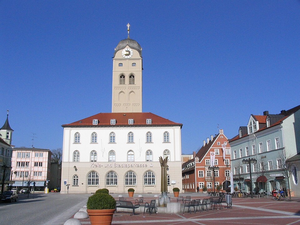 Stadtbild Erding, Bayern – Umzugsfirmen und Umzugsservice in der Region
