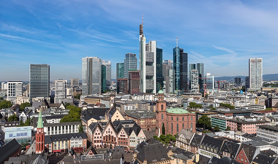 Stadtbild Frankfurt am Main, Hessen – Umzugsfirmen und Umzugsservice in der Region