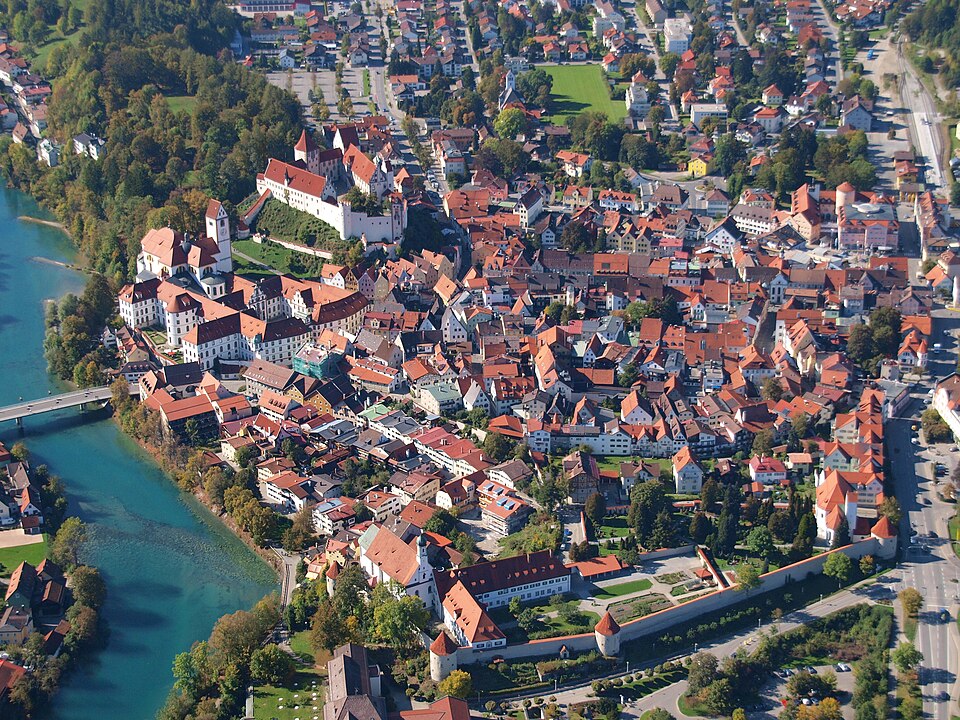 Füssen (Bayern) – Ansicht der Stadt für Ihren Umzug mit Umzugs-Gurus