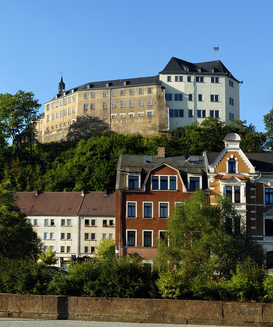 Innenstadt von Greiz, Thüringen – Region für Umzugsunternehmen-Vergleich