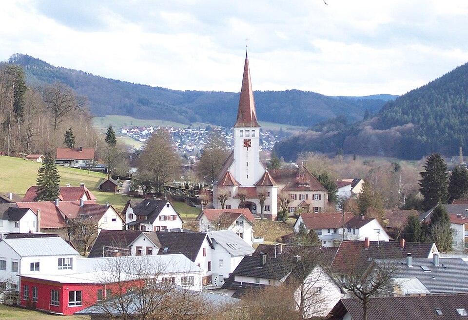 Stadtansicht von Lahr/Schwarzwald in Baden-Württemberg – Umzugsunternehmen und Umzugsfirmen vor Ort finden