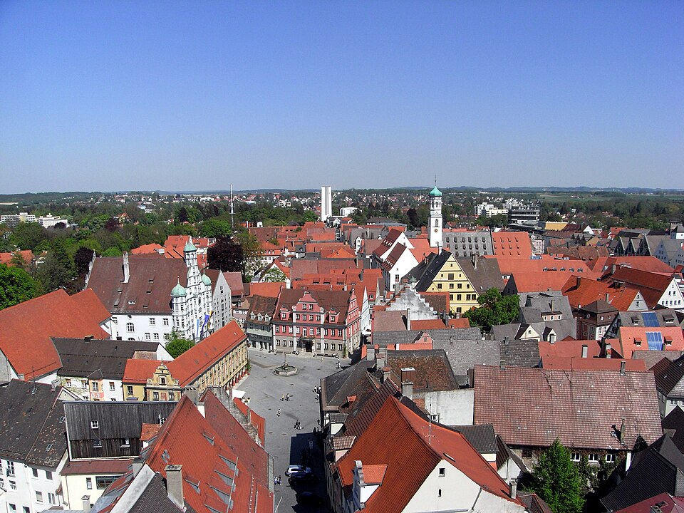 Stadtbild Memmingen, Bayern – Umzugsfirmen und Umzugsservice in der Region