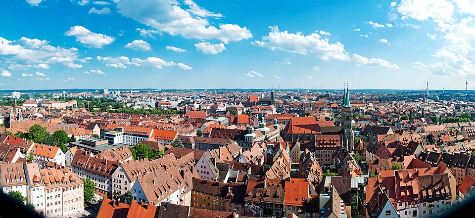 Stadtansicht von Nürnberg in Bayern – Umzugsunternehmen und Umzugsfirmen vor Ort finden