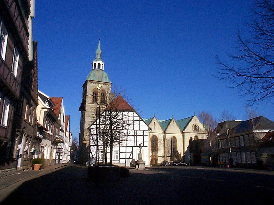 Stadtansicht von Rheda-Wiedenbrück in Nordrhein-Westfalen – Umzugsunternehmen und Umzugsfirmen vor Ort finden