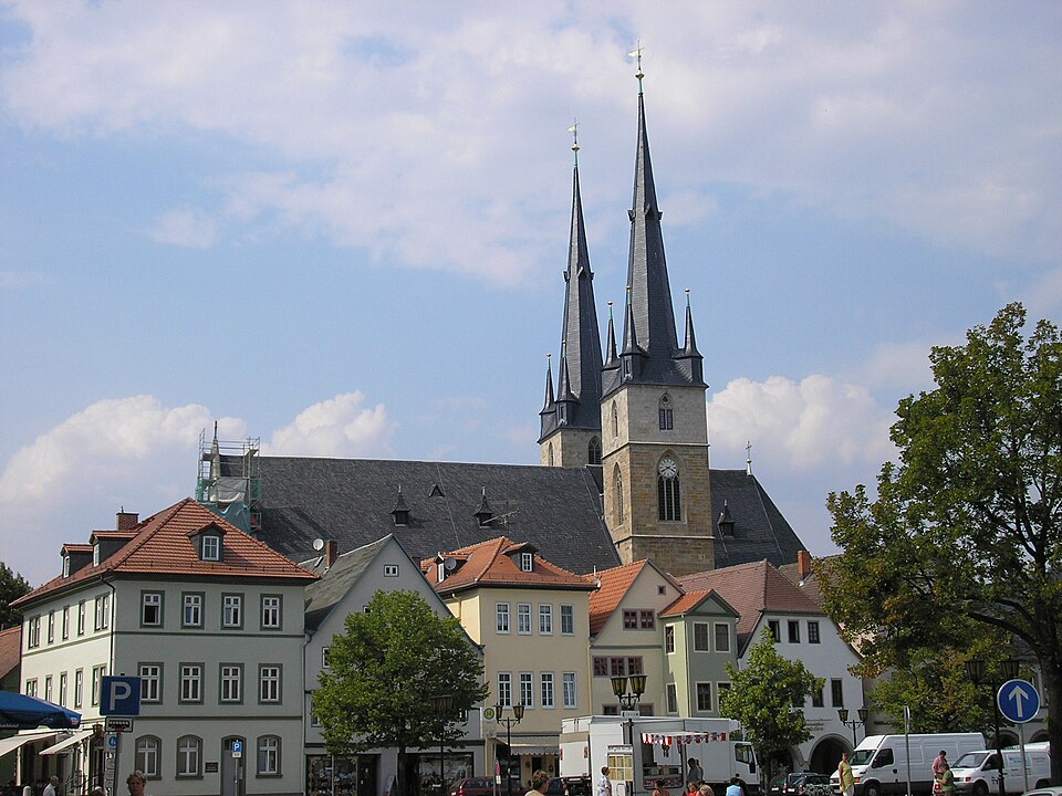 Stadtbild Saalfeld, Thüringen – Umzugsfirmen und Umzugsservice in der Region