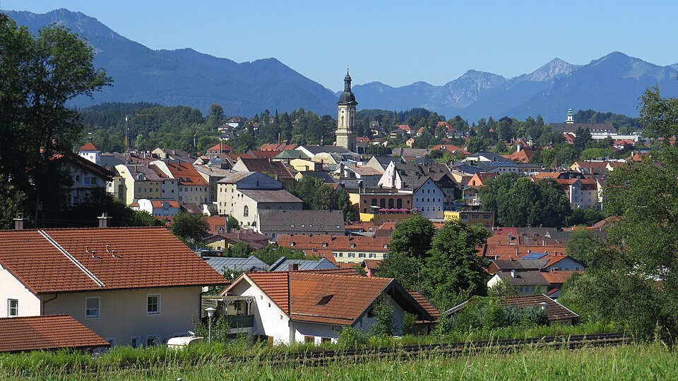 Innenstadt von Traunstein, Bayern – Region für Umzugsunternehmen-Vergleich