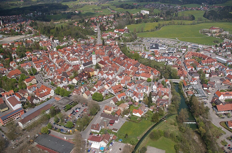 Stadtbild Wangen im Allgäu, Baden-Württemberg – Umzugsfirmen und Umzugsservice in der Region