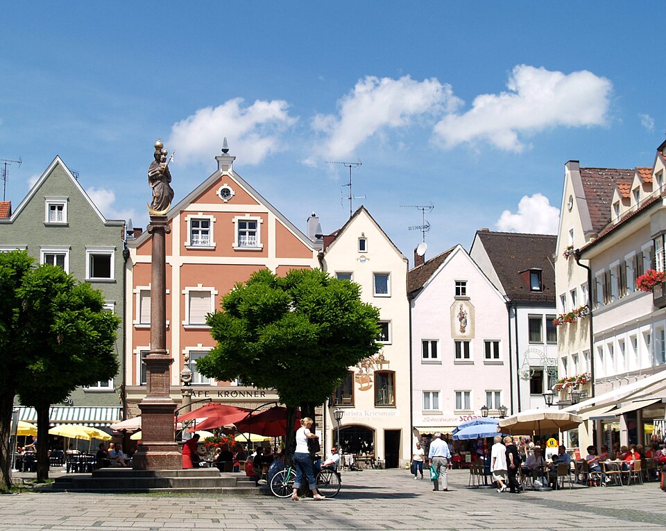 Weilheim in Oberbayern (Bayern) – Ansicht der Stadt für Ihren Umzug mit Umzugs-Gurus